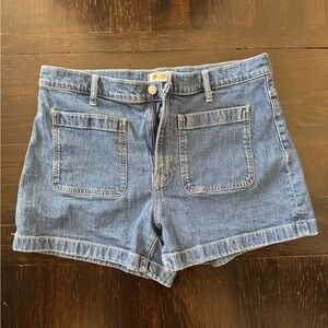 Madewell high rise sailor shorts for Women